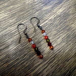 Swarovski Crystal dangle earrings